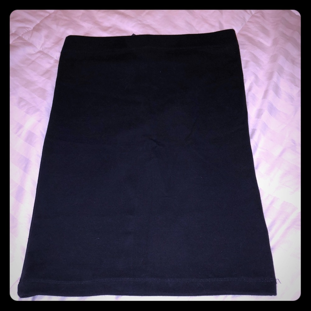 NWT Gap navy fitted skirt